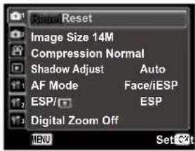 OLYMPUS Tough TG-320 - Πατήστε το κουμπί MENU. - 1