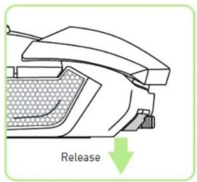 RAZER Ouroboros Elite Ambidextrous - EXTENDING THE REAR PANEL - 3