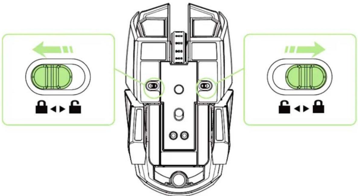 RAZER Ouroboros Elite Ambidextrous - DISABLING THE SIDE TRIGGERS - 1