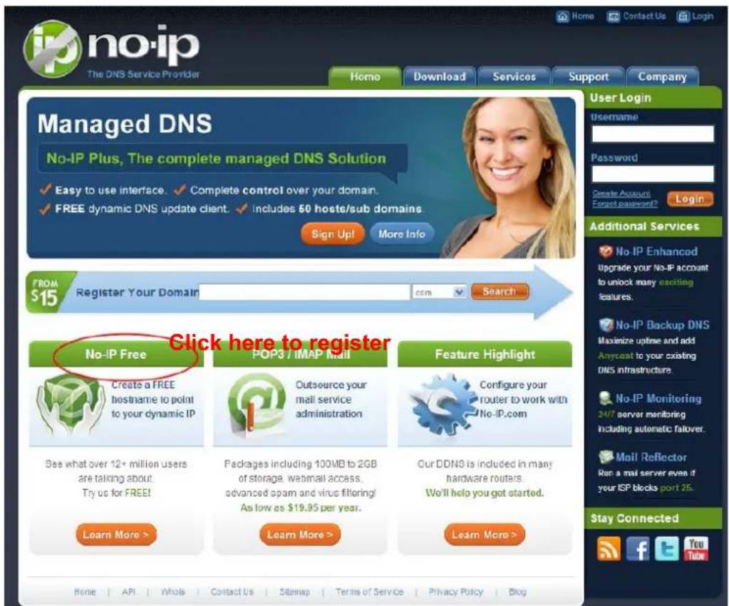FOSCAM FI8918W - Third Party Domain Name Settings - 1