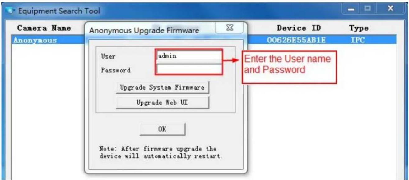 FOSCAM FI8918W - Upgrade Firmware by Equipment Search Tool - 3