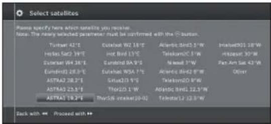 SHARP LC-50LE652 - Setting options for Single satellite - 1