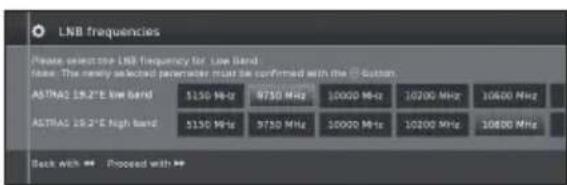 SHARP LC-50LE652 - Setting options for Single satellite - 3