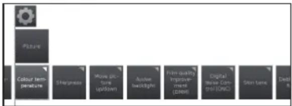 SHARP LC-50LE652 - Picture settings - 2