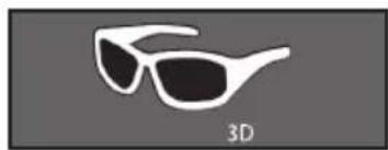 SHARP LC-50LE652 - When "3D mode" is set to "Automatic" - 1