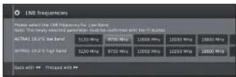 SHARP LC-50LE652 - Setting options for DiSEqC one cable communal system - 3