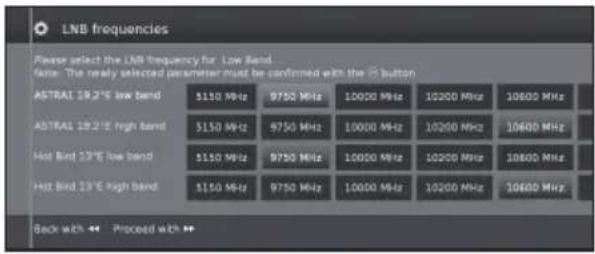 SHARP LC-50LE652 - Select Satellite1 to Satellite4. - 3