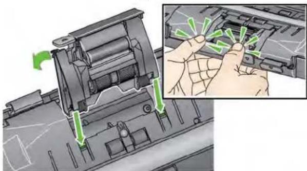 KODAK i2800 - Adjusting the pre-separation roller tension - 2