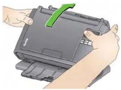 KODAK i2800 - Getting your scanner ready to scan - 1