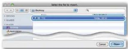 Cateye Stealth 10 CC-GL10 - Select the file you want to load, and then click on [Open]. - 1