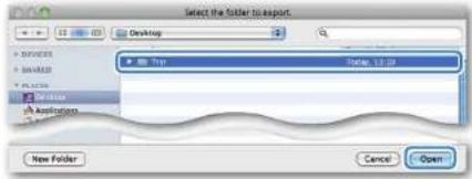 Cateye Stealth 10 CC-GL10 - Select the destination to save, and then click on [Open]. - 1