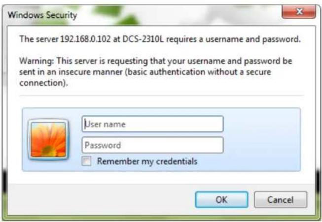 D-LINK DCS-2310L - Configuration Using the Configuration Interface - 1