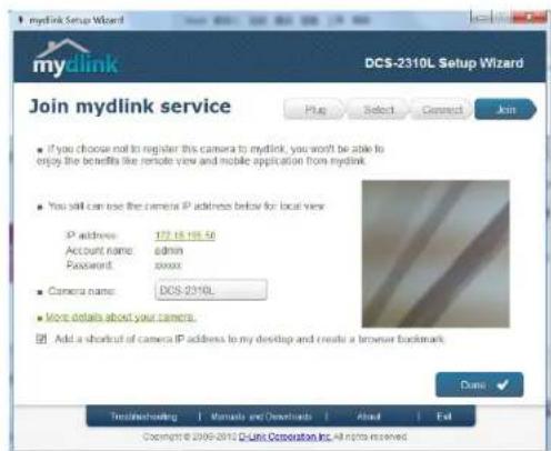 D-LINK DCS-2310L - Camera Installation Wizard - 14