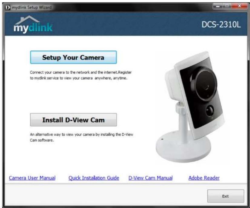 D-LINK DCS-2310L - Camera Installation Wizard - 1