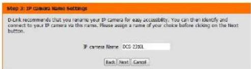 D-LINK DCS-2310L - Internet Connection Setup Wizard - 5