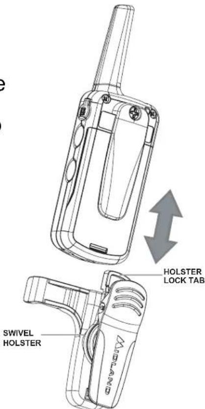 MIDLAND 777 - INSTALLING THE SWIVEL HOLSTER - 1