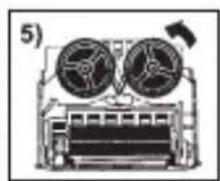 CANON MP1211-LTSC - IMPORTANT: Use only the same type of ribbon spools. - 5