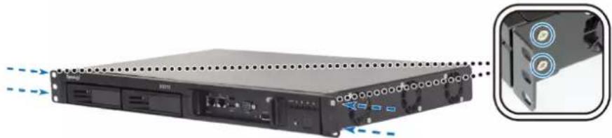 SYNOLOGY RS212 - ハードディスクの取り付け - 4
