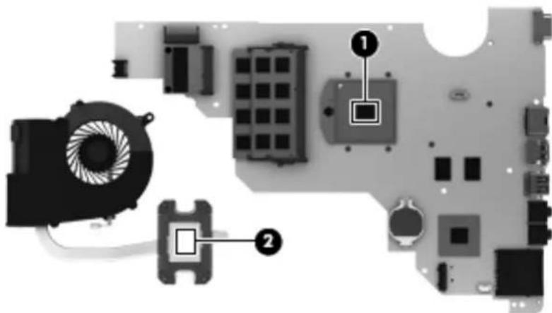 COMPAQ Presario CQ58-276SD - Description Spare part number - 4