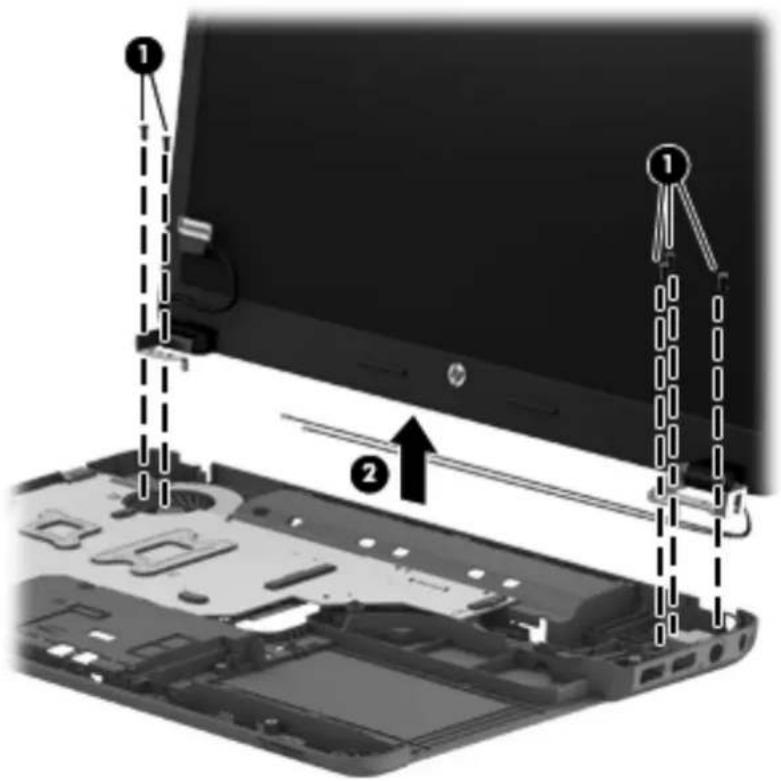 COMPAQ Presario CQ58-276SD - Display assembly - 3