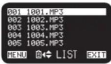 MARANTZ LS502 - From Stop, press the ☐2: LIST) button. - 1