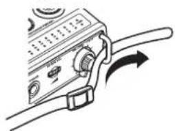 MARANTZ LS502 - Installing the carry strap - 1