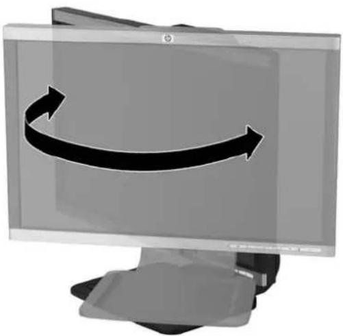 COMPAQ LA2405x - Adjusting the Monitor - 2