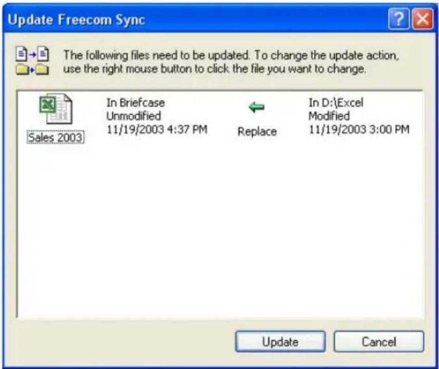 FREECOM Mobile Drive Classic 3.0 - Synchronization of new or changed files - 1