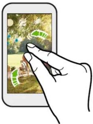 HTC One X Plus - Pinch and spread - 2