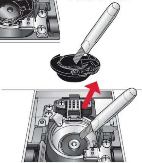 PFAFF Ambition 1.5 - Replacing the stitch plate - 3