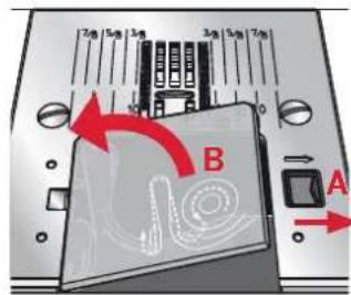 PFAFF Ambition 1.5 - Inserting the bobbin - 1
