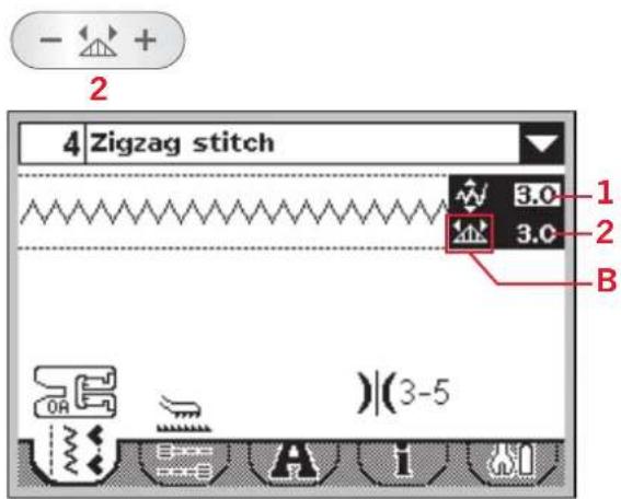 PFAFF Ambition 1.5 - Stitch length/stitch density (2) - 1