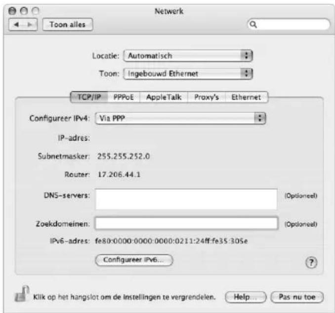 APPLE iMac 27" 2.9GHz - Een PPPoE-verbinding instellen - 3