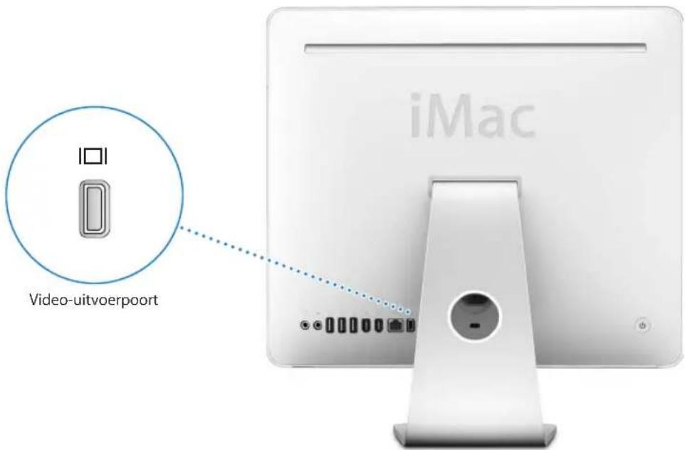 APPLE iMac 27" 2.9GHz - Externe videoapparatuur (VGA, composite en S-Video) aansluiten - 1