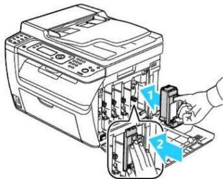 XEROX WorkCentre 6015N - Cleaning Inside the Printer - 7