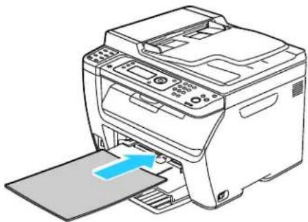 XEROX WorkCentre 6015N - Loading Paper in the Bypass Tray - 5