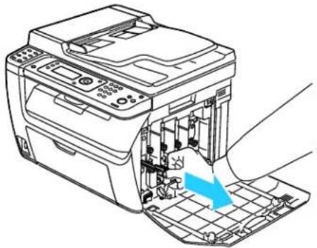 XEROX WorkCentre 6015N - Cleaning Inside the Printer - 4