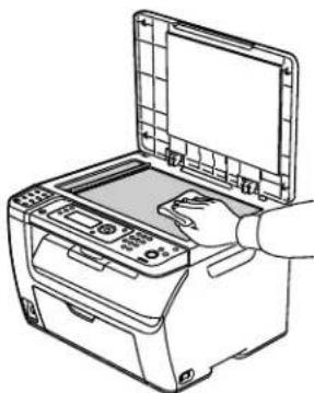 XEROX WorkCentre 6015N - Cleaning the Scanner - 5