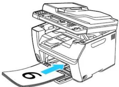 XEROX WorkCentre 6015N - Loading Paper for Manual 2-Sided Printing - 1