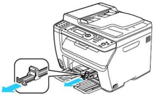 XEROX WorkCentre 6015N - Loading Paper in the Main Tray - 2