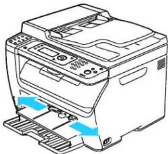 XEROX WorkCentre 6015N - Loading Paper in the Bypass Tray - 3
