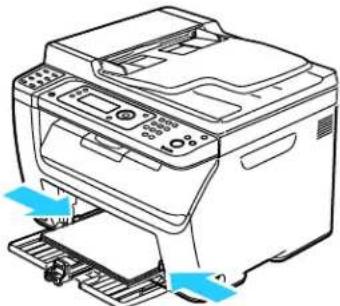 XEROX WorkCentre 6015N - Loading Paper in the Main Tray - 7