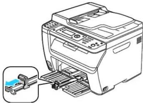 XEROX WorkCentre 6015N - Loading Paper in the Main Tray - 3