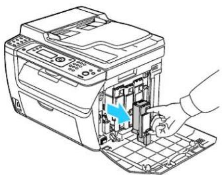 XEROX WorkCentre 6015N - Cleaning the LED Lenses - 4