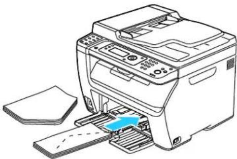 XEROX WorkCentre 6015N - Loading Envelopes in the Trays - 1