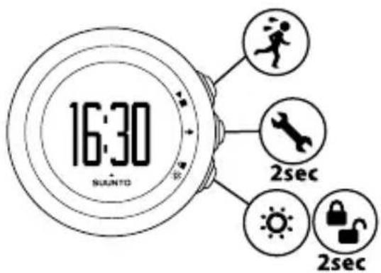 SUUNTO M5 Pack - USING BUTTONS - 1