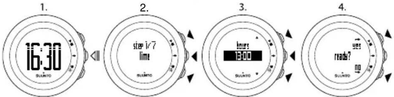 SUUNTO M5 Pack - ADJUSTING SETTINGS - 1
