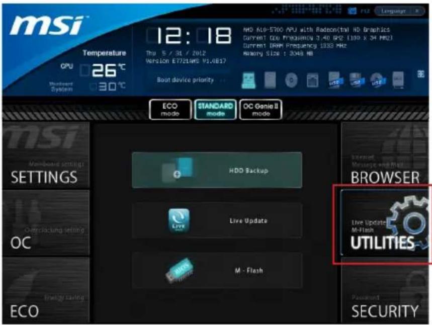 MSI FM2-A75MA-E35 - UTILITIES - 1
