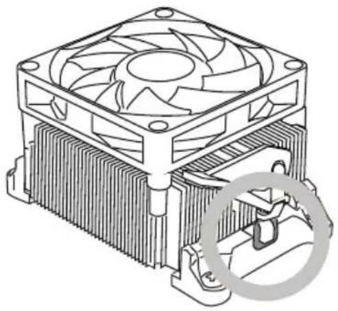 MSI FM2-A75MA-E35 - TIRerspiersstlewooddiegtset and of the retention mechanism. - 1