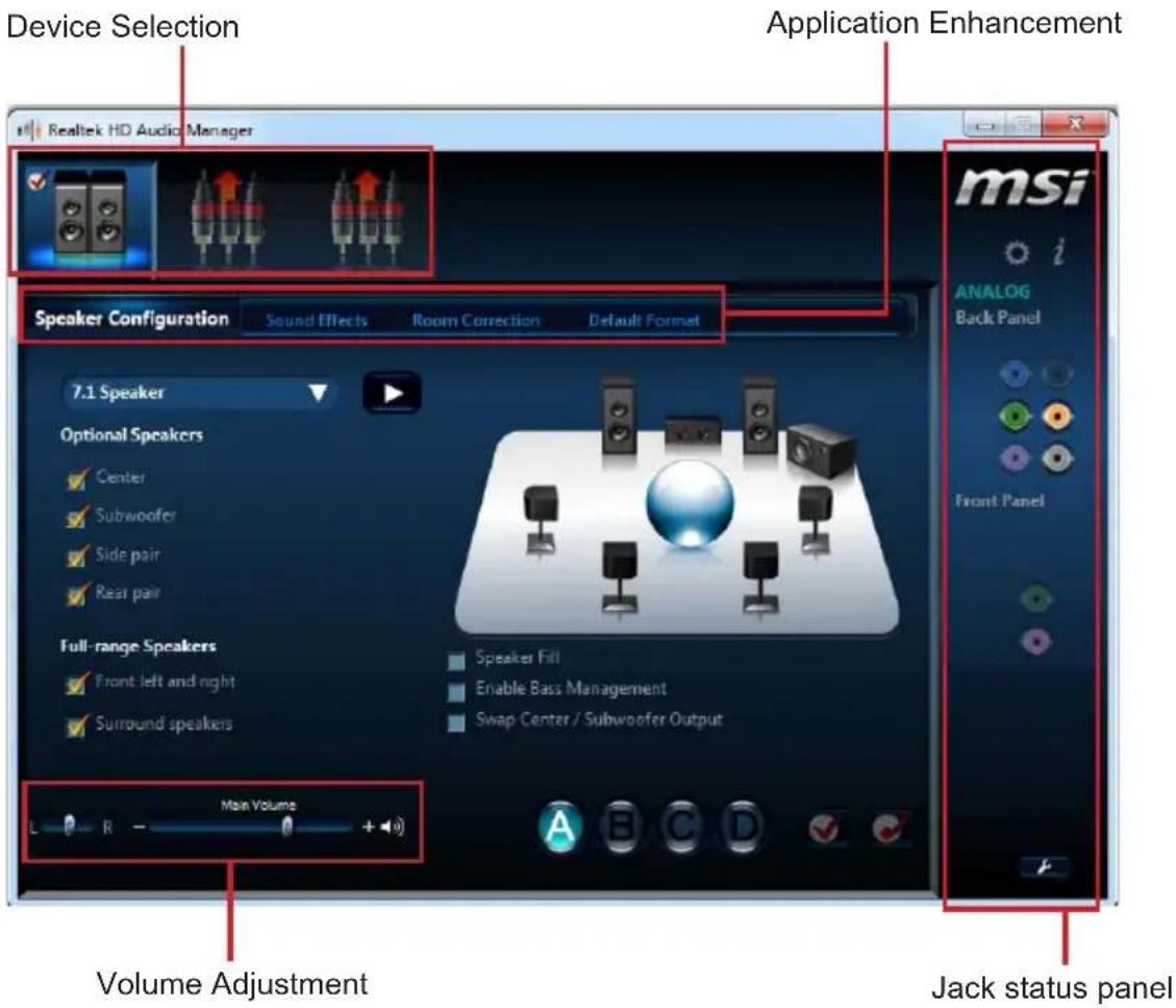 MSI FM2-A75MA-E35 - Software panel overview - 1